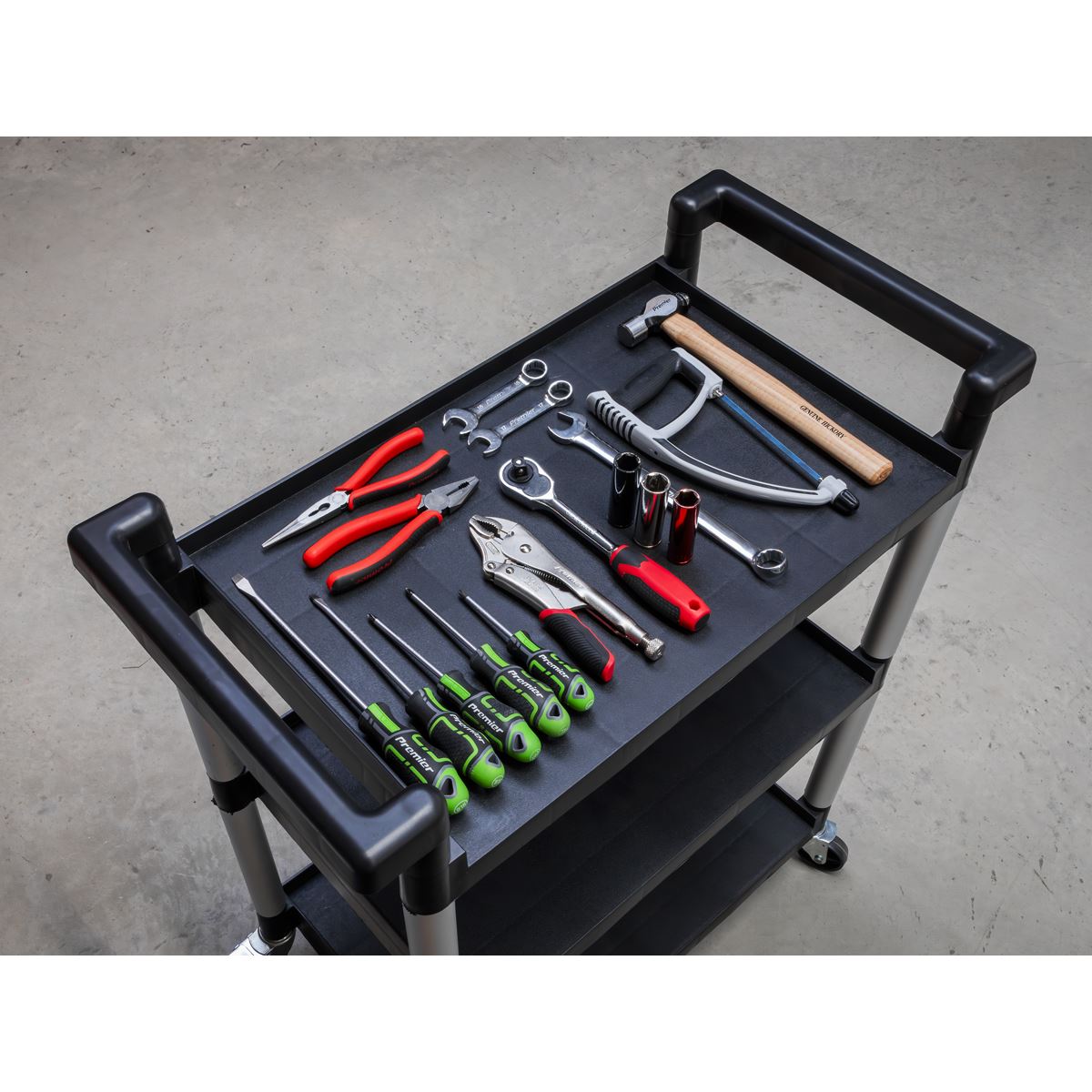 Sealey CX308 Workshop Trolley 3-Level Sealey