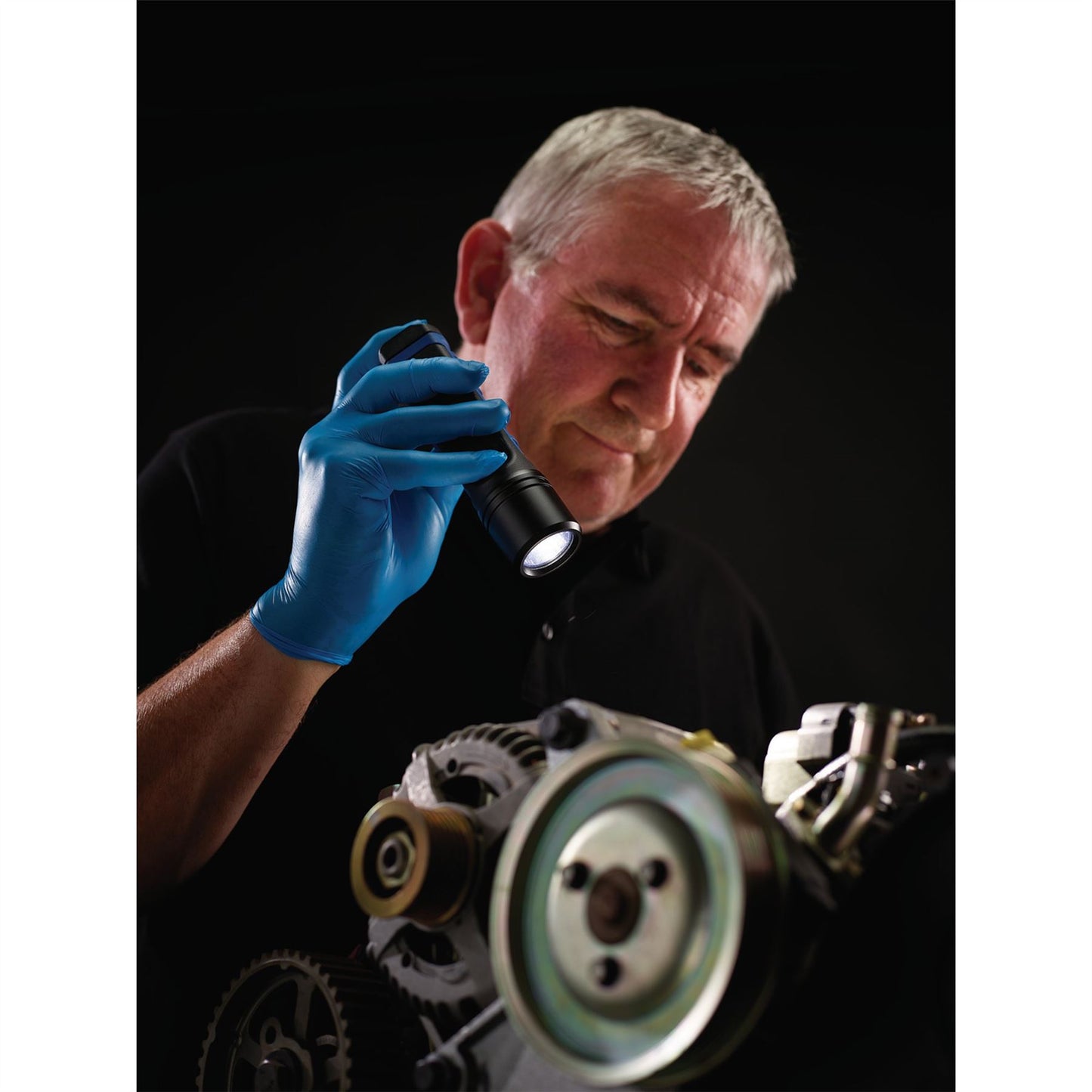 Draper 65690 Expert SMD LED Wireless/USB Rechargeable Hand Torch 10W 1000 Lumens USB-C Cable Supplied Draper