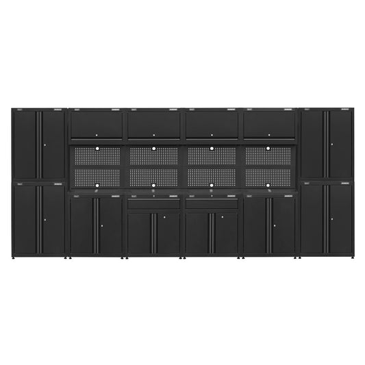 Sealey APMS16HFP Rapid-Fit 4.6m Modular Garage Storage System Sealey