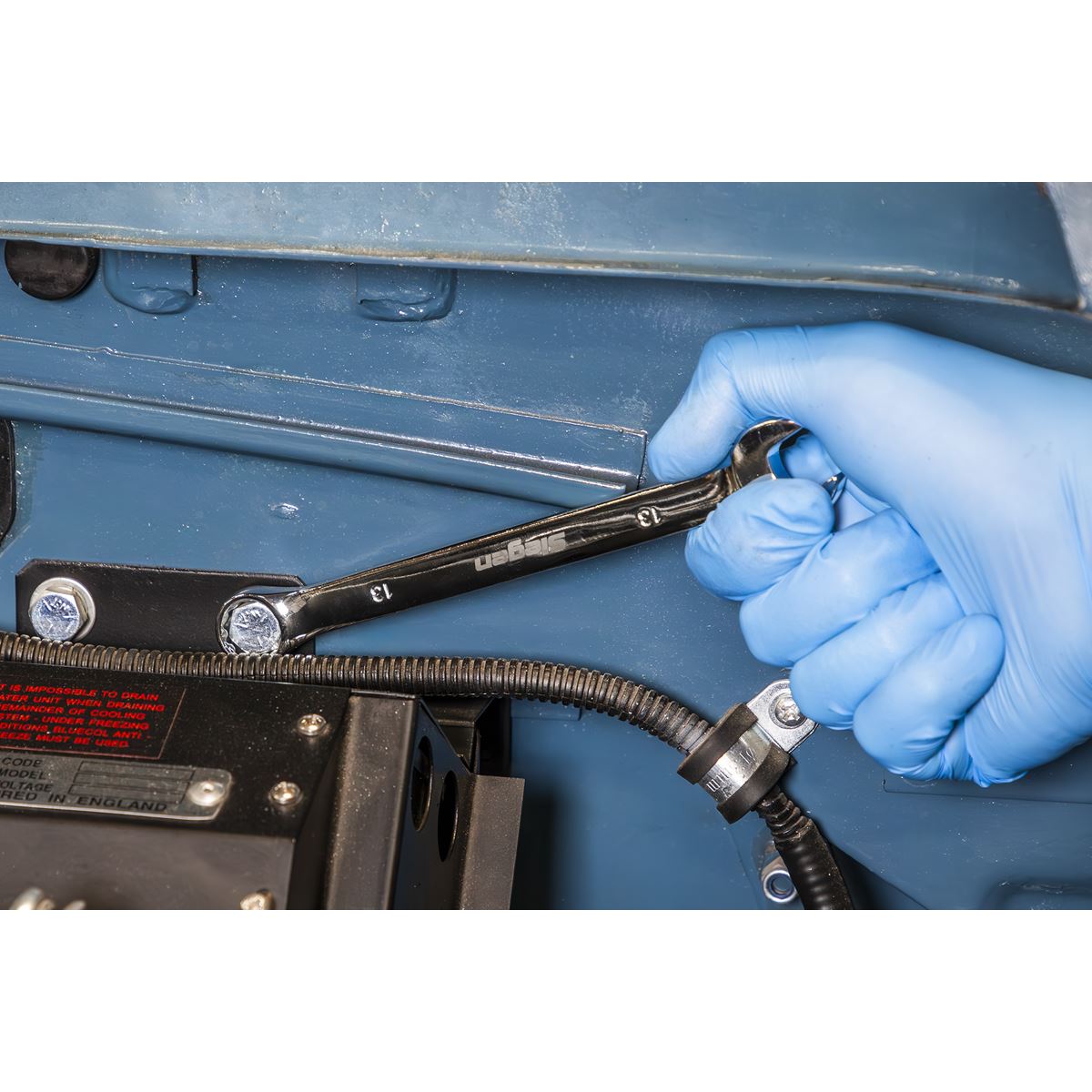 Siegen S01272 Tool Tray with Combination Spanner Set 19pc - Metric Siegen