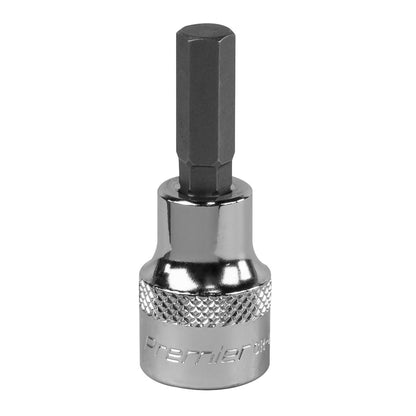 Sealey SBH010 Hex Socket Bit 7mm 3/8"Sq Drive Sealey