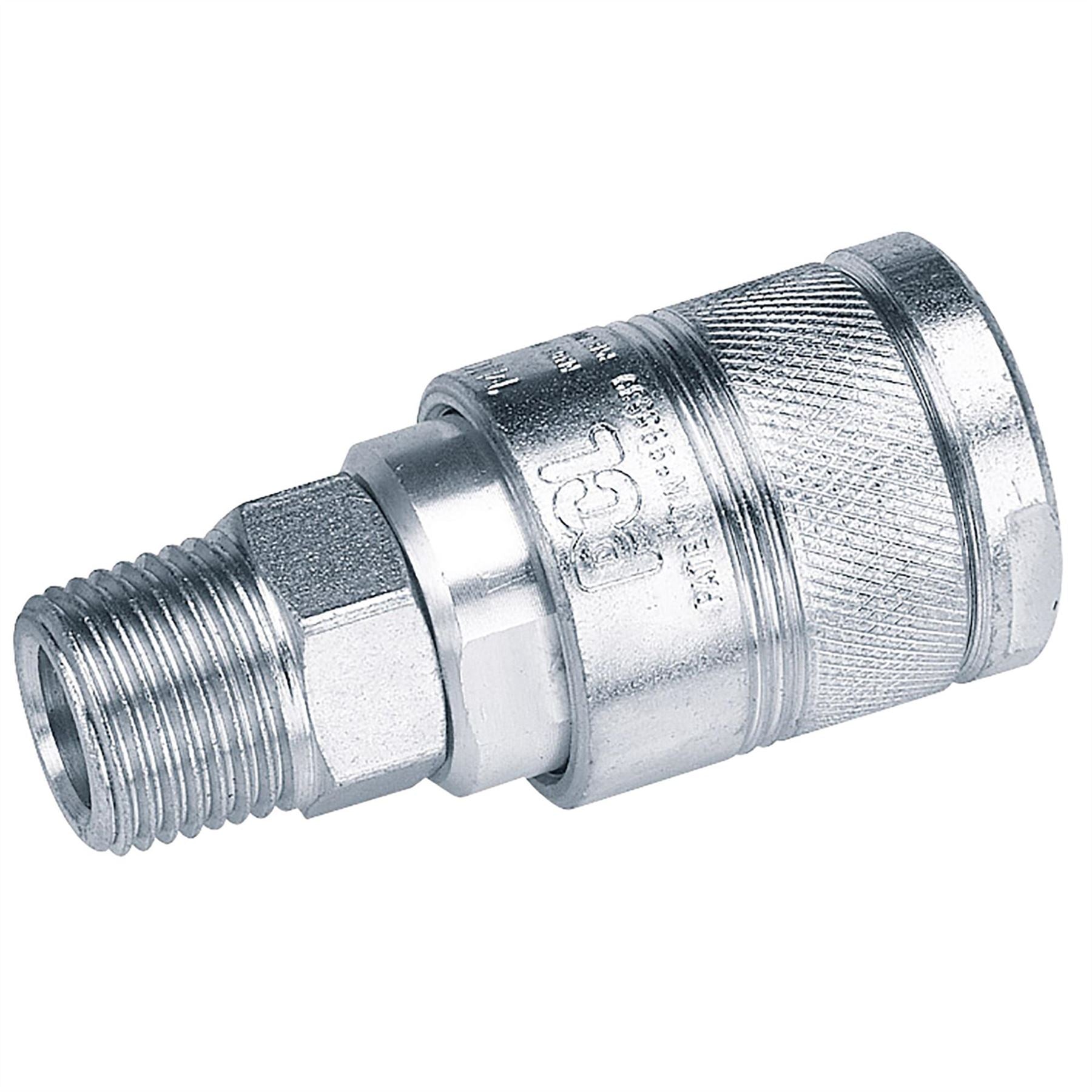 Draper 25815 1/2" BSP Male Thread Air Line Coupling Sold Loose Draper