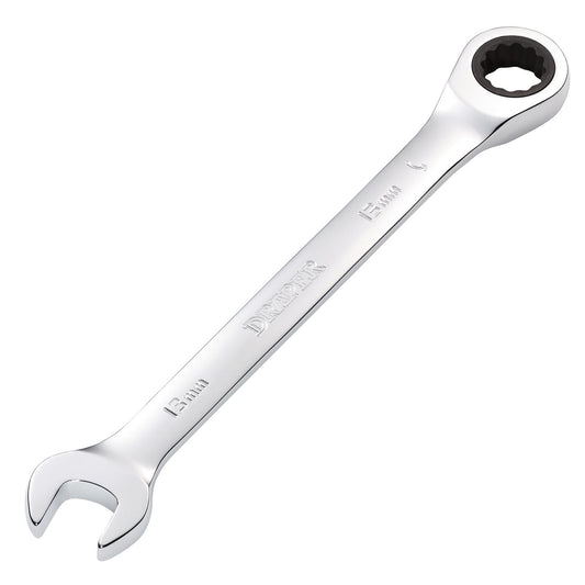 Draper 31010 Metric Ratcheting Combination Spanner 13mm Draper