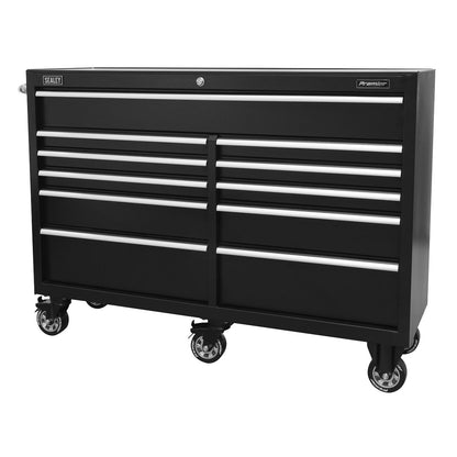 Sealey PTB143011 Rollcab 11 Drawer 1430mm Extra-Wide Heavy-Duty Black Sealey