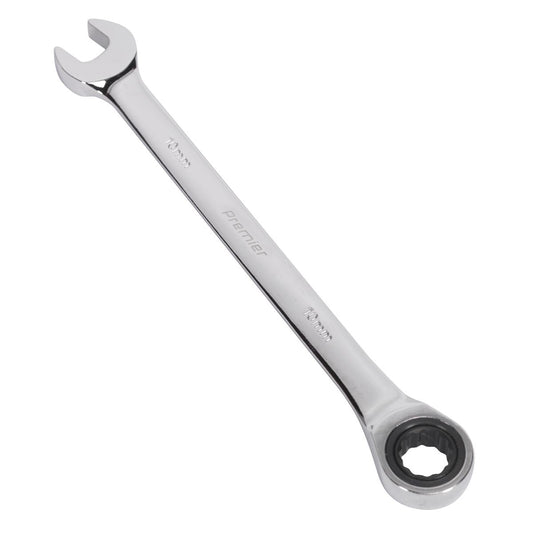 Sealey RCW10 Ratchet Combination Spanner 10mm Sealey