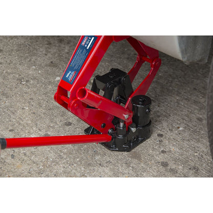 Sealey HSJ07 Hydraulic Scissor Jack 700kg Sealey