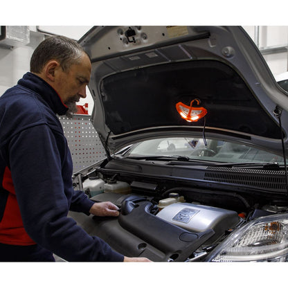 Sealey LED040 Rotating Warning Emergency Light 12 SMD & 6 SMD LED 3 x AAA Cell Sealey