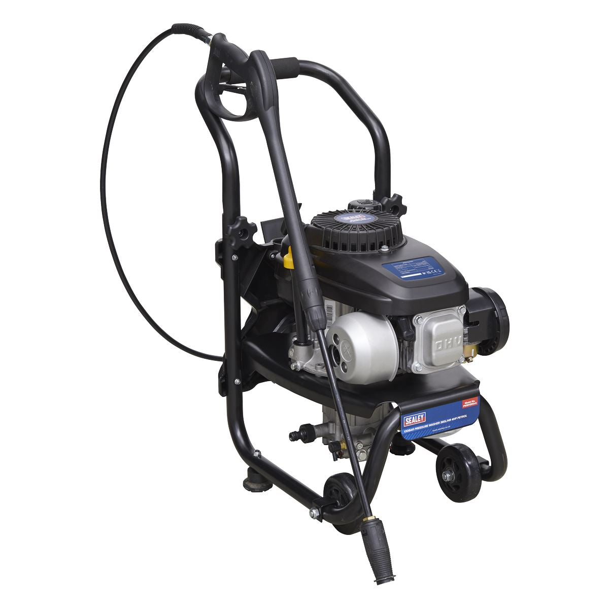Sealey PWM1300 Pressure Washer 150bar 360L/hr 4hp Petrol Sealey