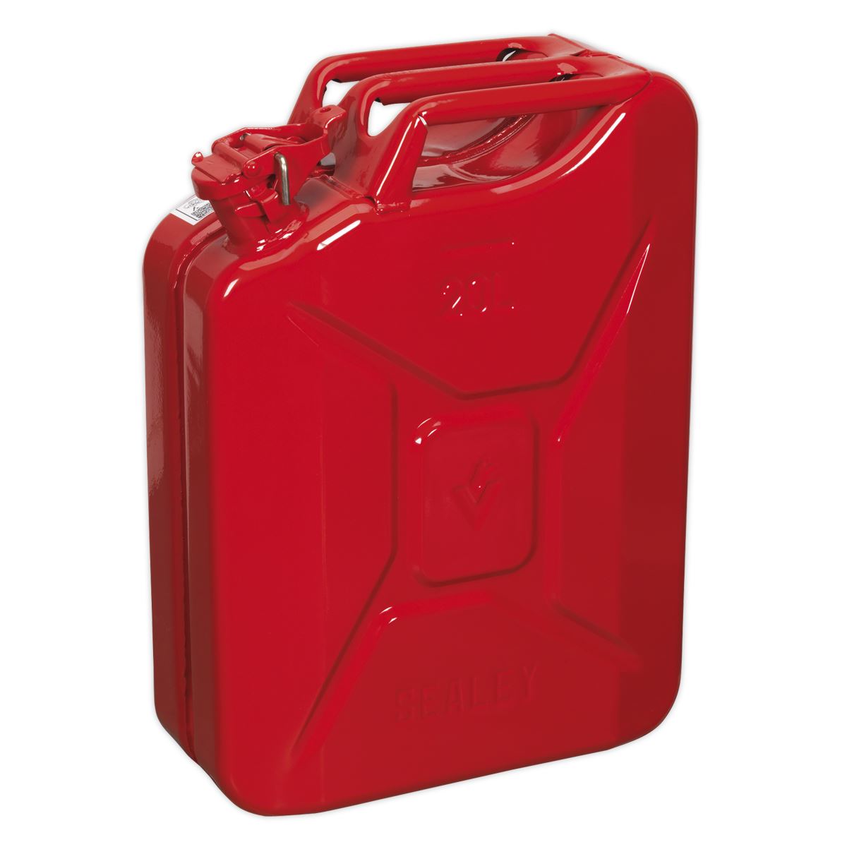 Sealey JC20 Jerry Can 20L - Red Sealey