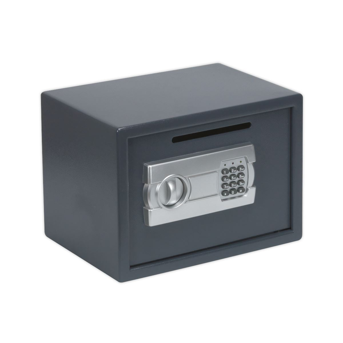 Sealey SECS01DS Electronic Combination Security Safe with Deposit Slot 350 x 250 x 250mm Sealey