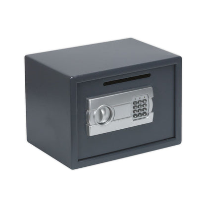 Sealey SECS01DS Electronic Combination Security Safe with Deposit Slot 350 x 250 x 250mm Sealey