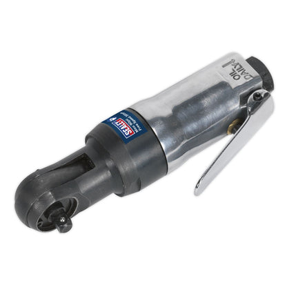 Sealey SA230 Air Ratchet Wrench 1/4"Sq Drive Super Stubby Sealey