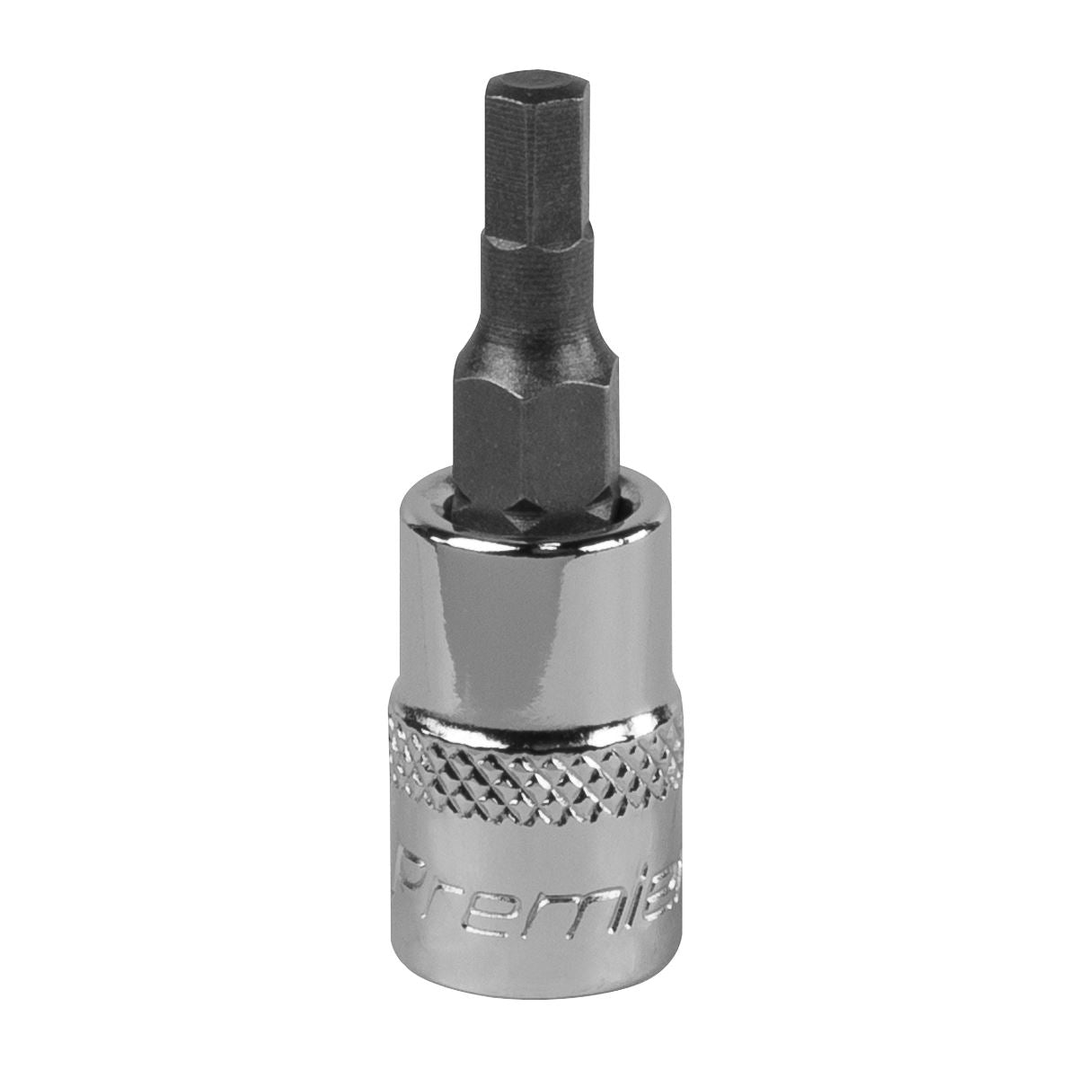Sealey SBH002 Hex Socket Bit 4mm 1/4"Sq Drive Sealey
