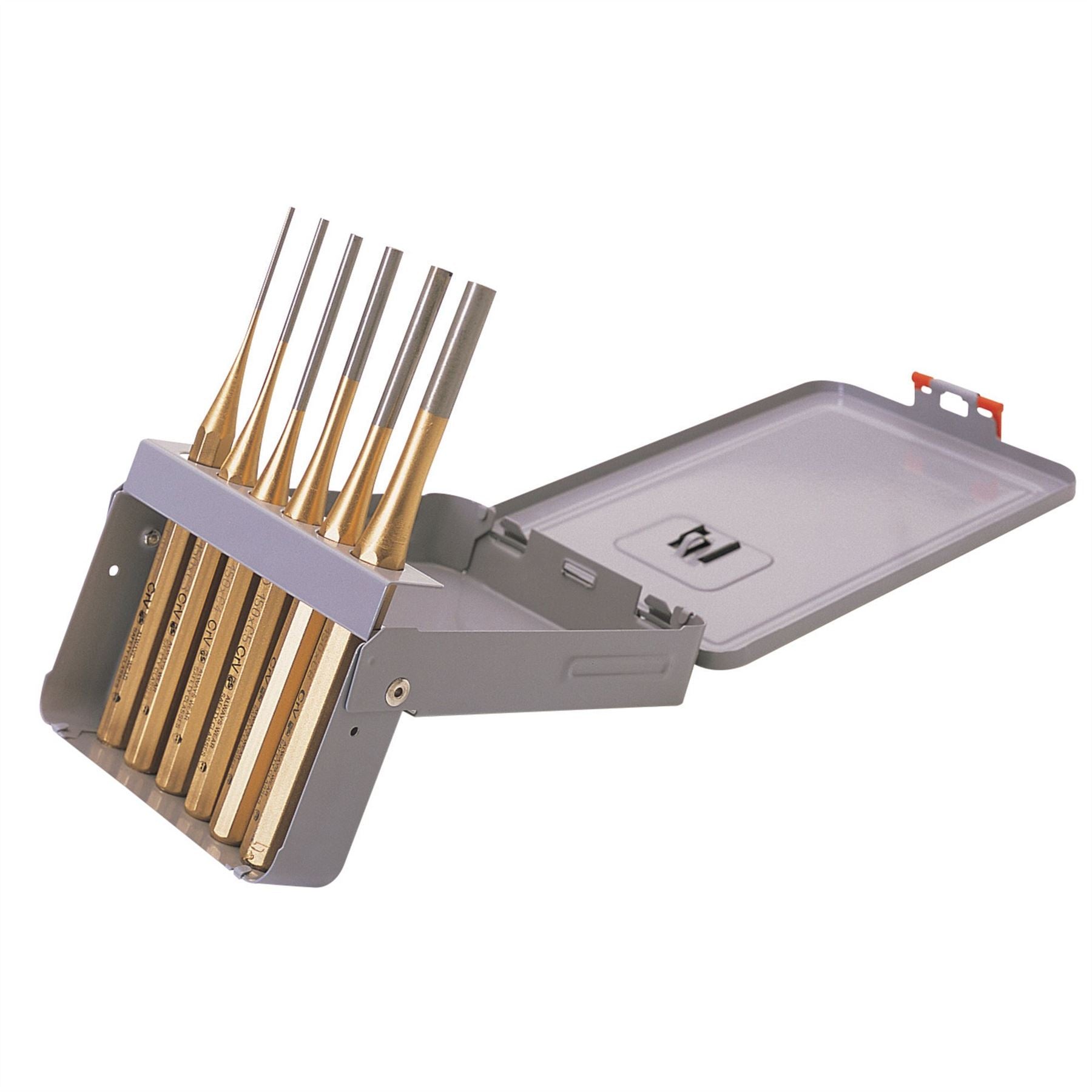 Draper 74712 Octagonal Parallel Pin Punch Set 150mm 6 Piece Draper