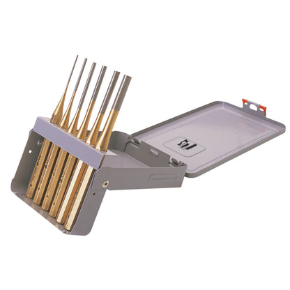 Draper 74712 Octagonal Parallel Pin Punch Set 150mm 6 Piece Draper