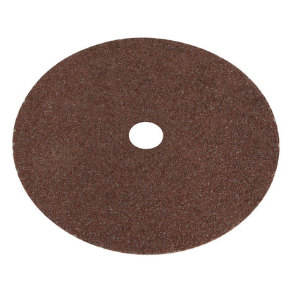 Sealey WSD724 Fibre Backed Disc Ø175mm - 24Grit Pack of 25 Sealey
