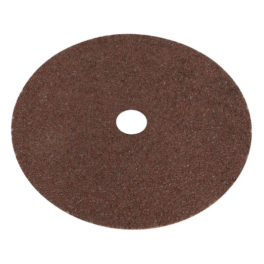 Sealey WSD724 Fibre Backed Disc Ø175mm - 24Grit Pack of 25 Sealey