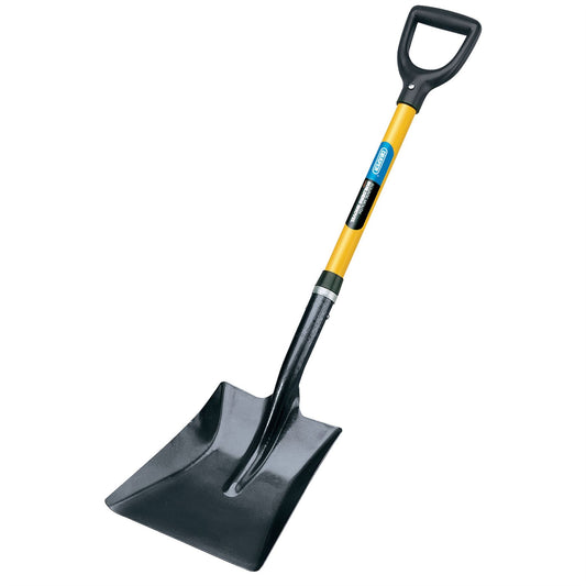 Draper 57567 Square Mouth Builders Shovel with Fibreglass Shaft Draper