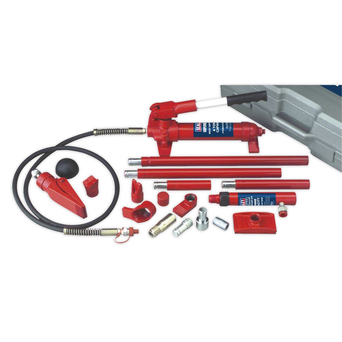 Sealey RE83/4 Hydraulic Body Repair Kit 4 Tonne SuperSnap® Type Sealey