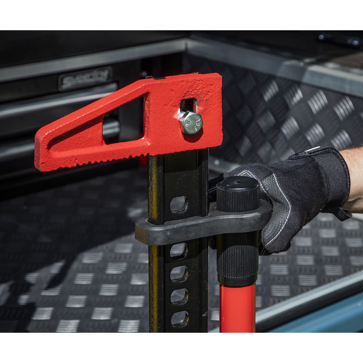 Sealey FJKIT Off-Road Farm Jack Base & Handle Lock Sealey