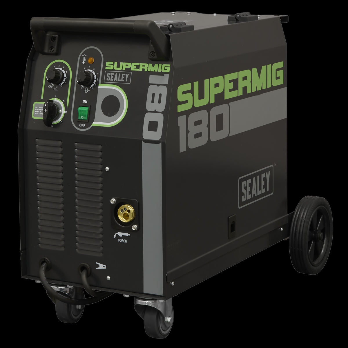 Sealey SUPERMIG180 Professional MIG Welder 180A 230V with Binzel® Euro Torch Sealey
