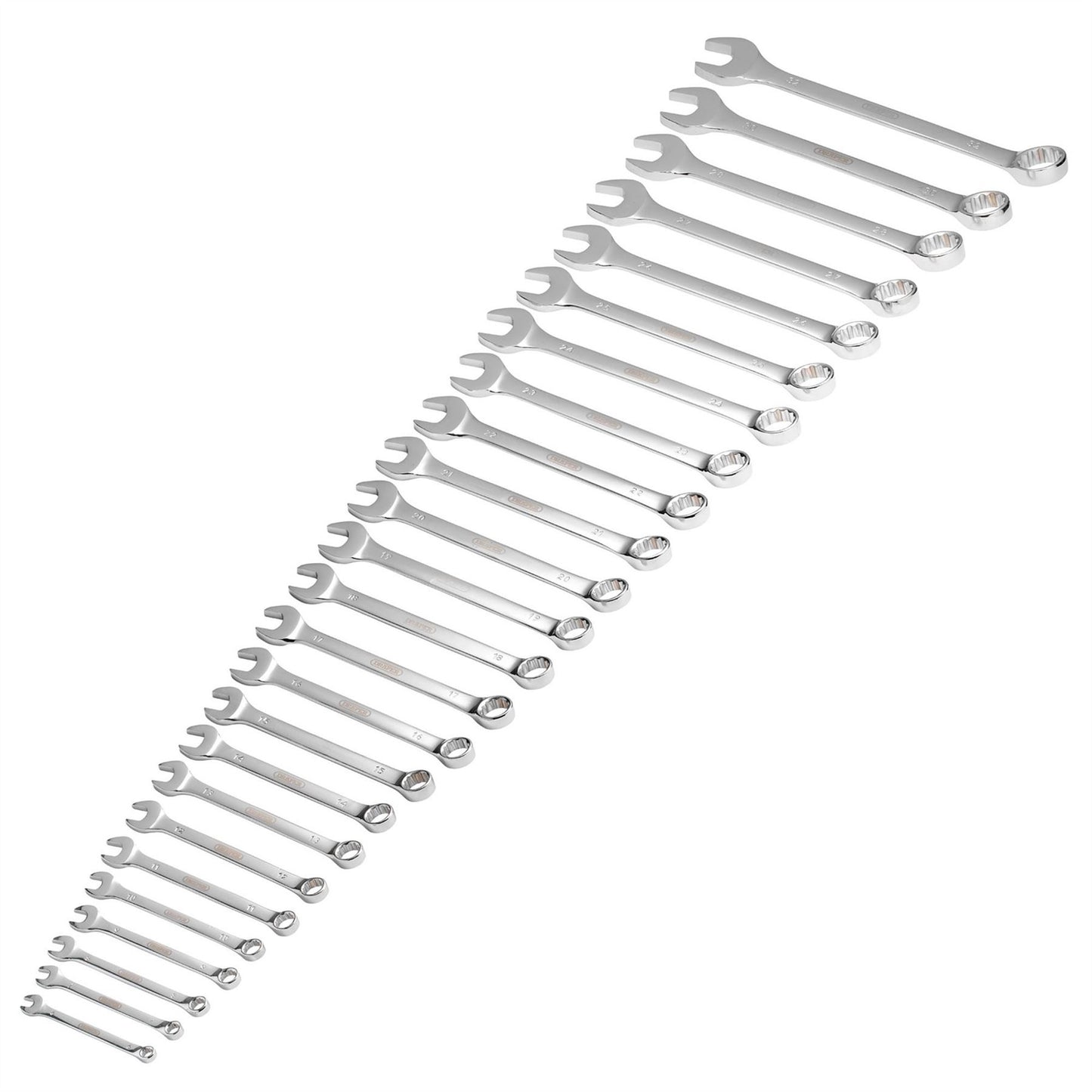 Draper 97918 HI-TORQ® Metric Combination Spanner Set 6-32mm 25 Piece Draper