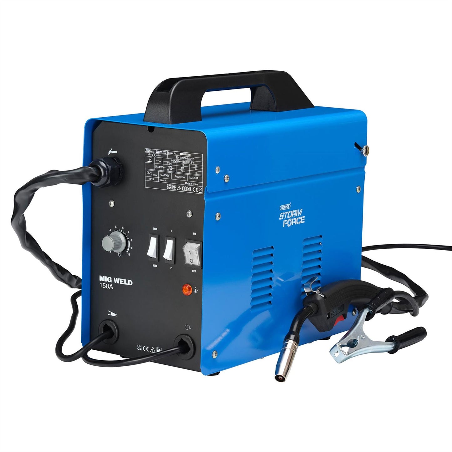 Draper 70050 Storm Force® Gasless MIG Welder 150A Draper