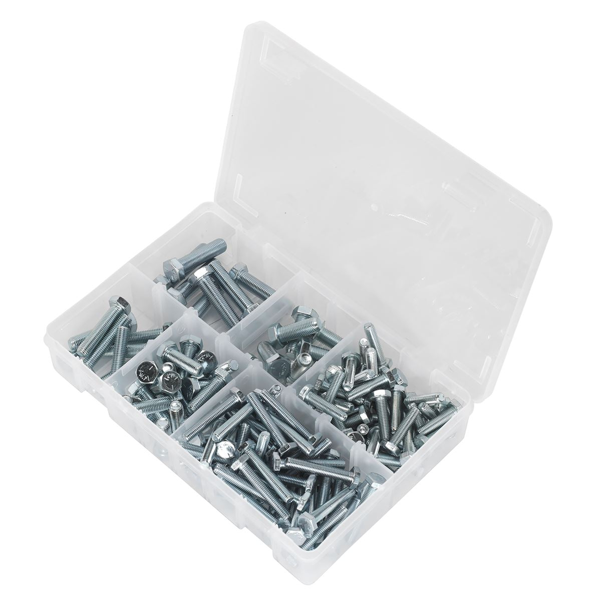 Sealey AB047UNF Setscrew Assortment 144pc 1/4"-3/8"UNF Sealey