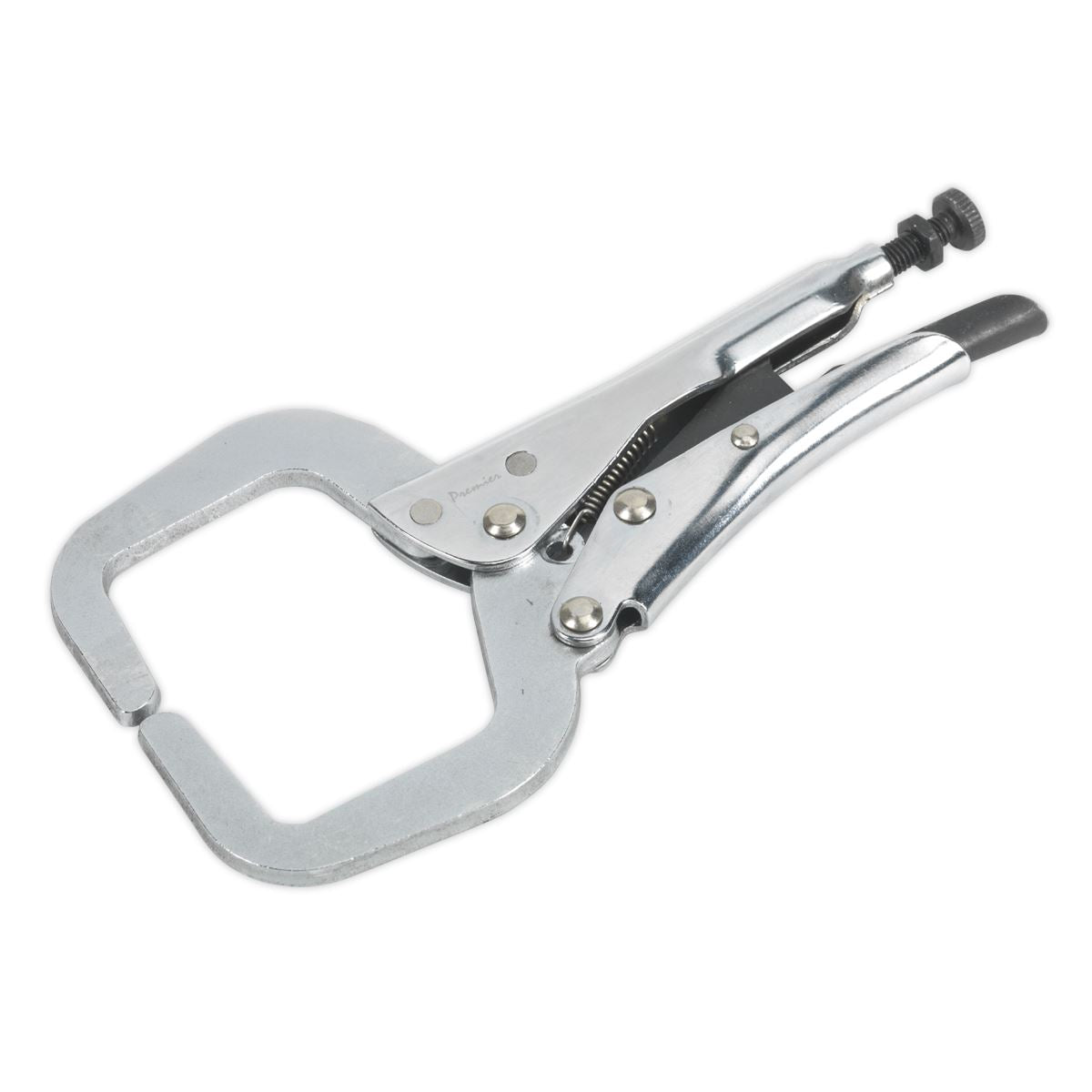 Sealey AK6826 Locking C-Clamp 165mm 0-45mm Capacity Sealey
