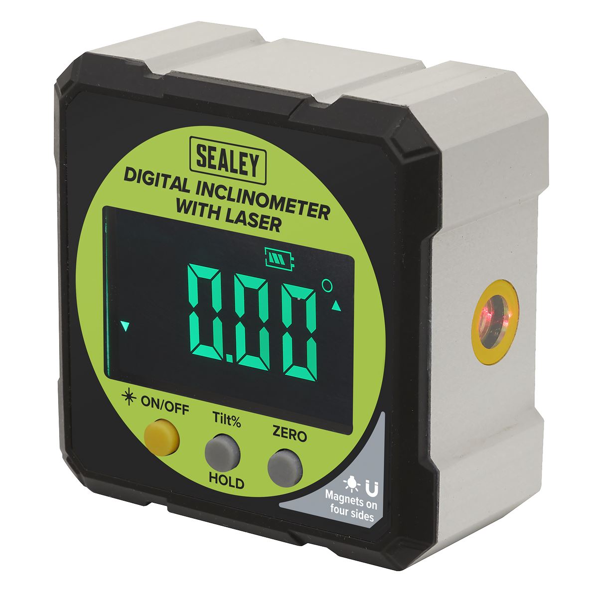 Sealey AK9991 Inclinometer Digital with Laser Sealey