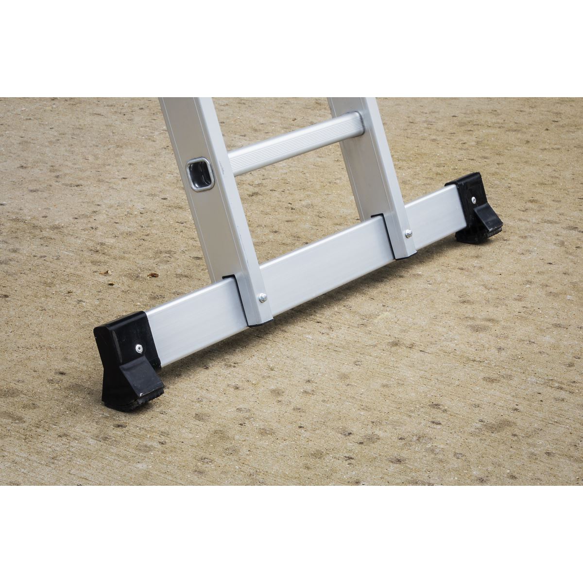 Sealey AFPL1 Aluminium Folding Platform Ladder 4-Way EN 131 Sealey