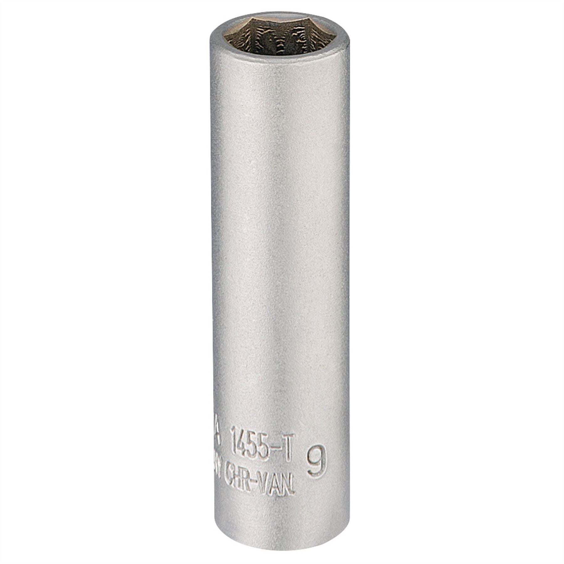Elora 58729 Deep Socket 1/4" Sq. Dr. 9mm Elora