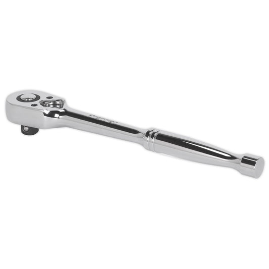 Sealey AK661 Ratchet Wrench 3/8"Sq Drive Pear-Head Flip Reverse Sealey