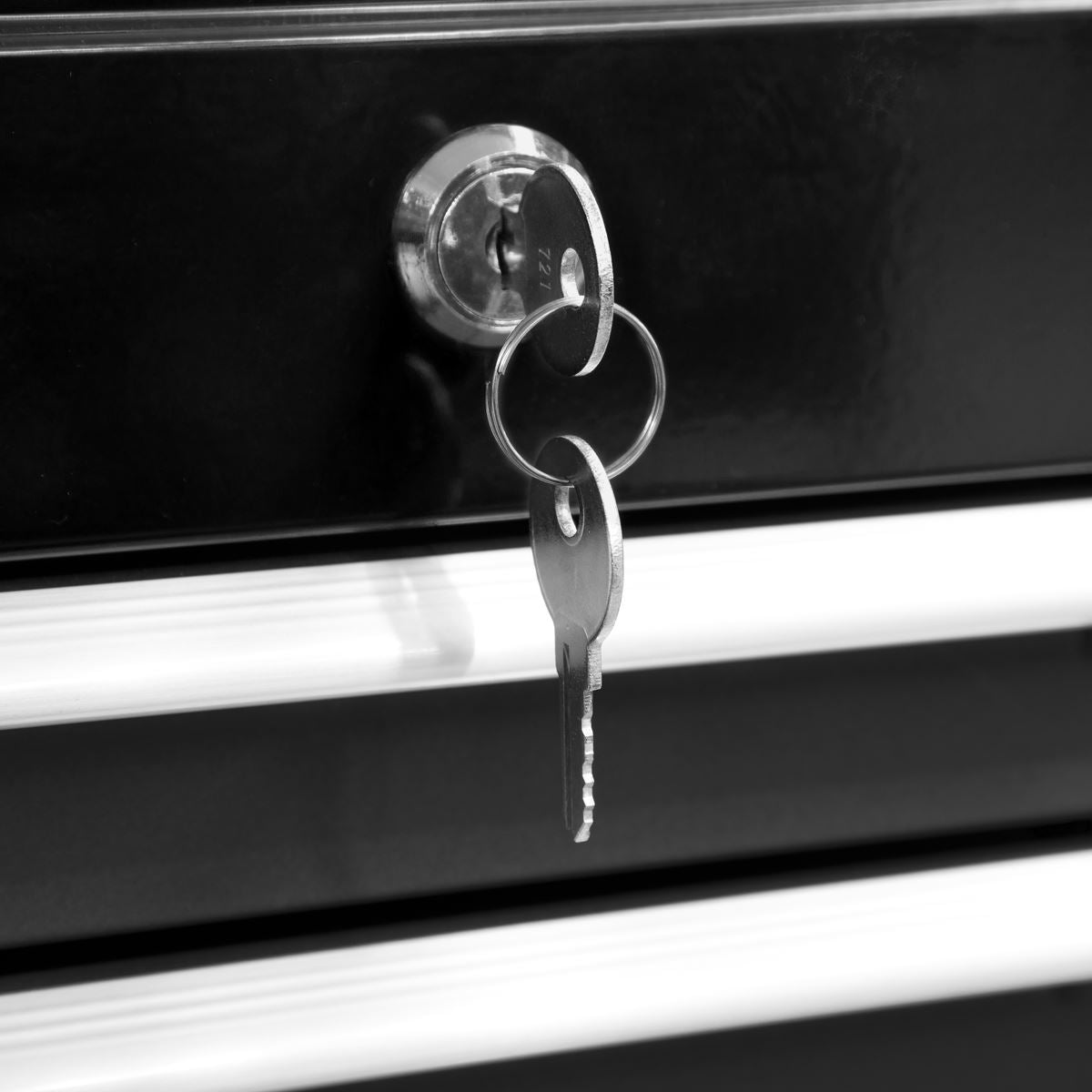 Sealey AP22BK Topchest & Rollcab Combination 6 Drawer with Ball-Bearing Slides - Black Sealey