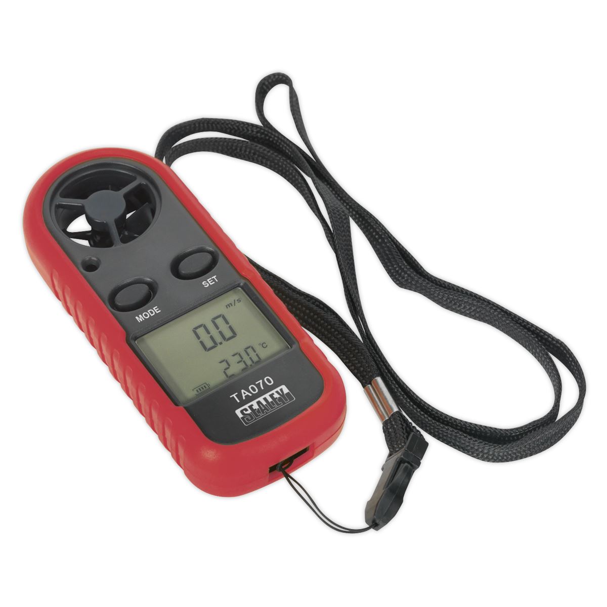 Sealey TA070 Anemometer with Beaufort Scale Sealey