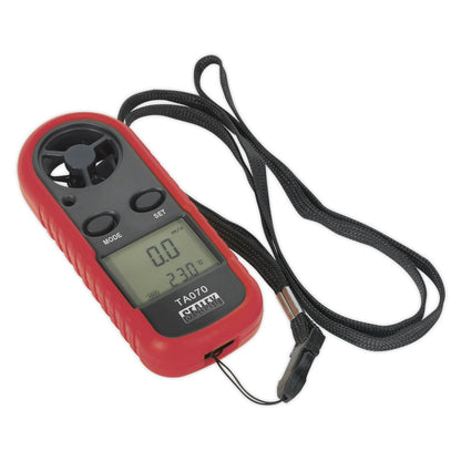Sealey TA070 Anemometer with Beaufort Scale Sealey