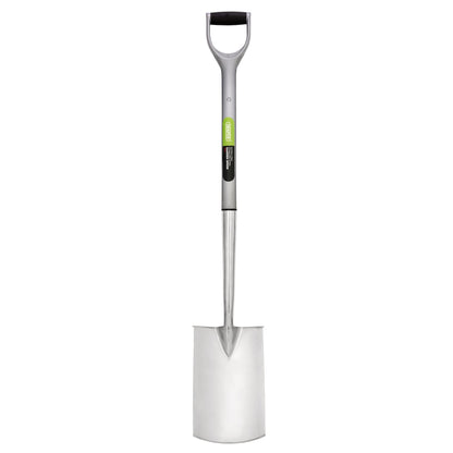 Draper 83754 Extra Long Stainless Steel Garden Spade with Soft Grip Draper