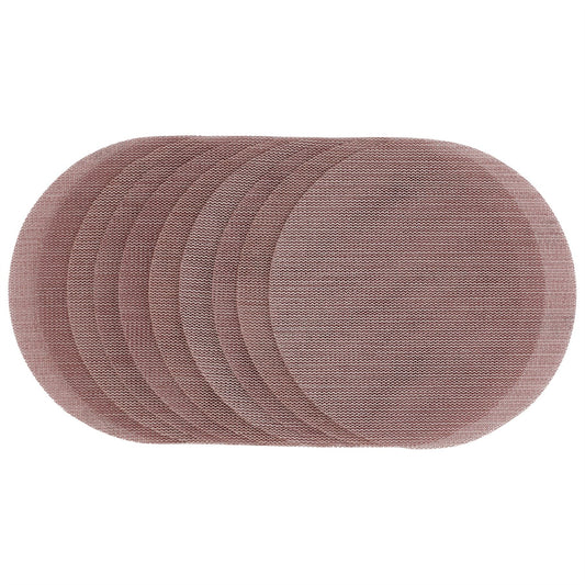 Draper 60505 Mesh Sanding Discs 125mm 240 Grit Pack of 10 Draper