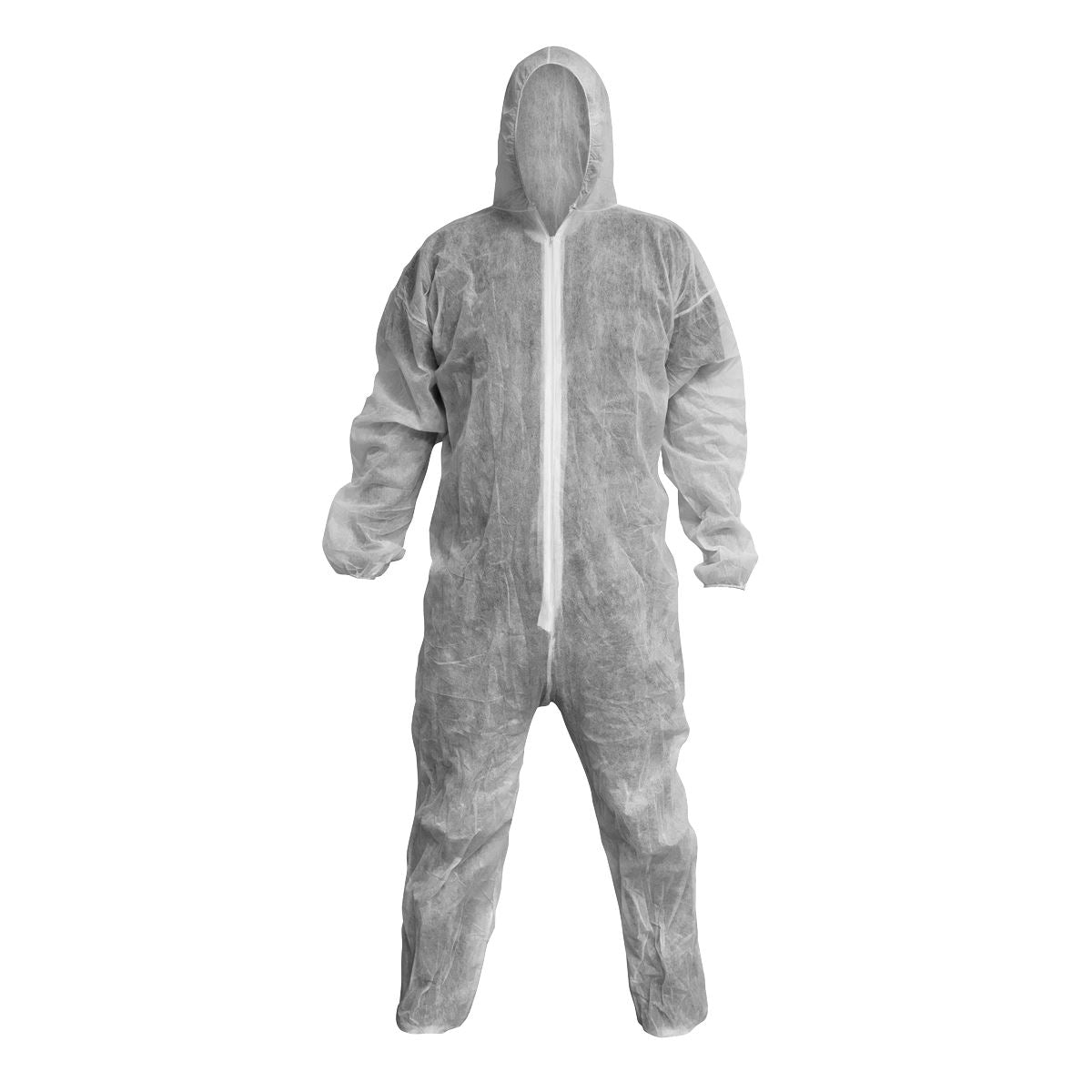 Sealey 9601L Disposable Coverall White - Large Sealey