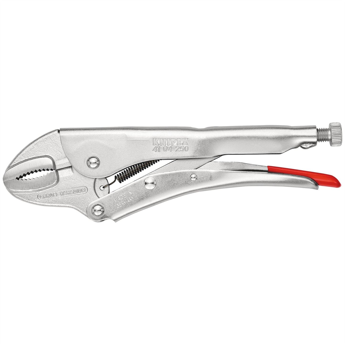 Knipex 54217 41 04 250 Curved Jaw Self Grip Pliers 250mm Knipex