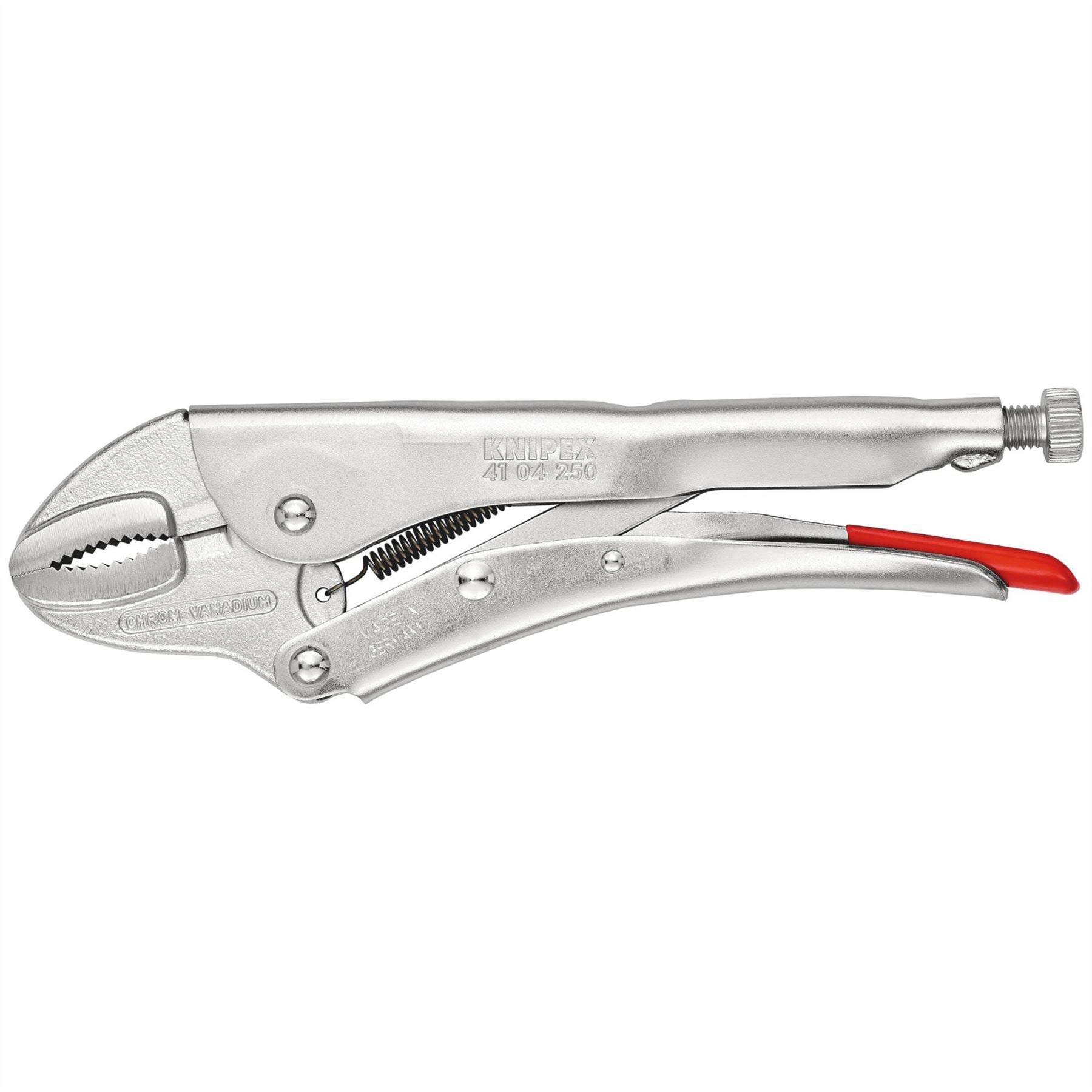 Knipex 54217 41 04 250 Curved Jaw Self Grip Pliers 250mm Knipex