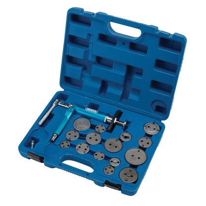 Draper 09443 Pneumatic Brake Caliper Wind-Back Tool Kit 16 Piece Draper