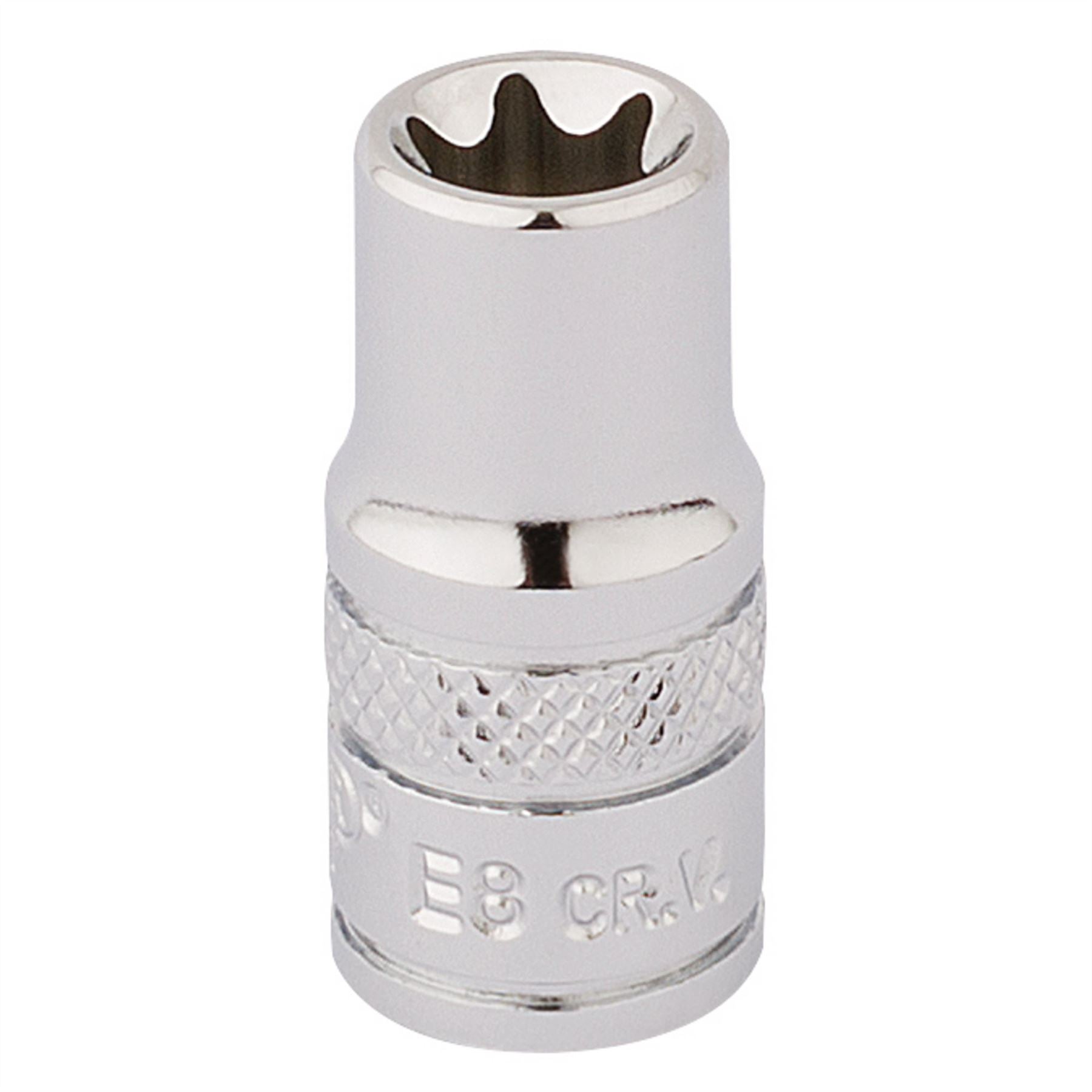 Draper 34132 TX-STAR® Socket 1/4" Sq. Dr. E8 Draper