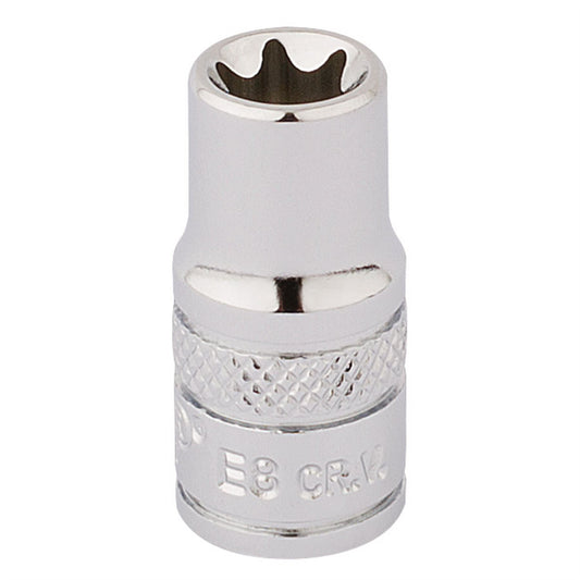 Draper 34132 TX-STAR® Socket 1/4" Sq. Dr. E8 Draper