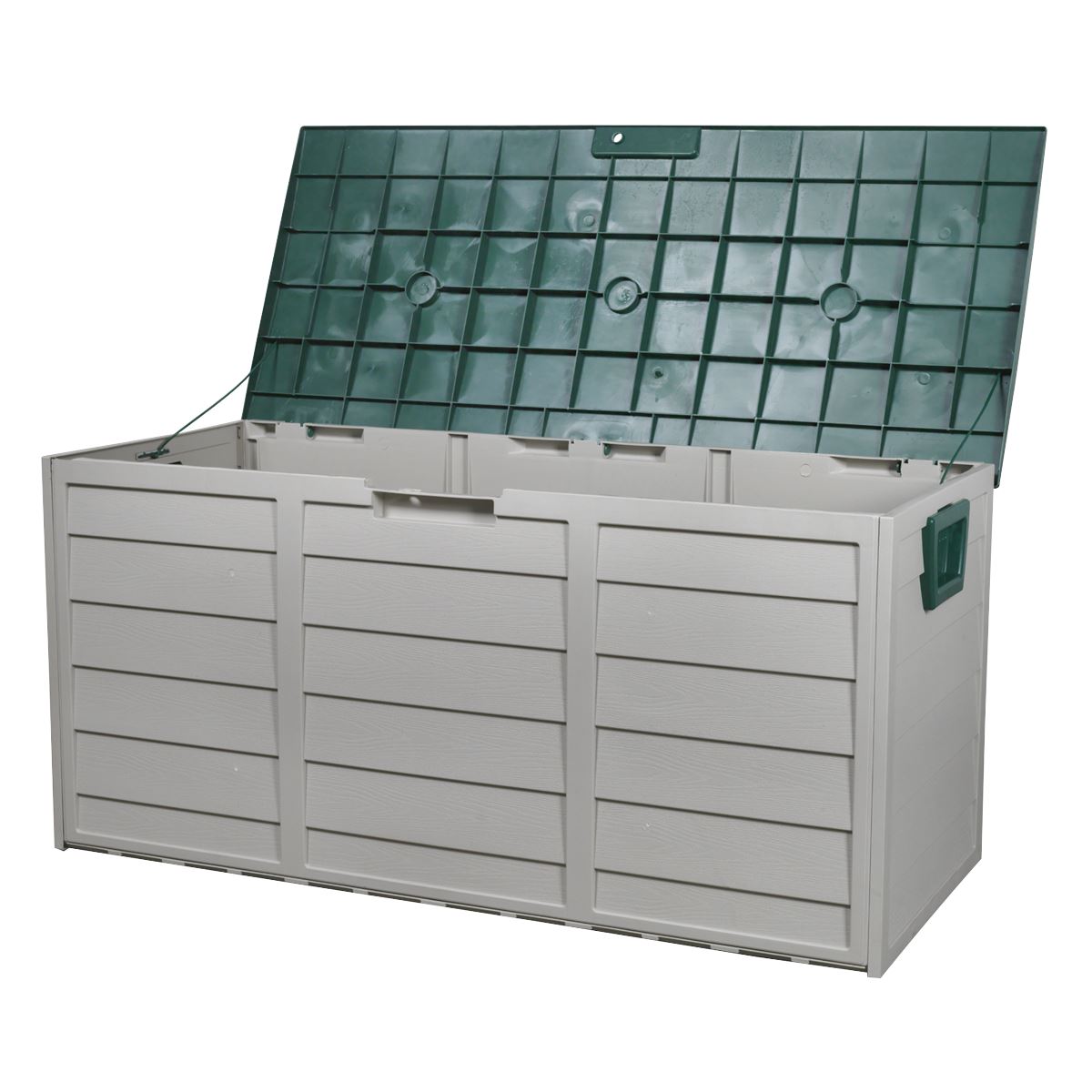 Sealey SBSC01 Outdoor Storage Box 460 x 1120 x 540mm Polypropylene Sealey