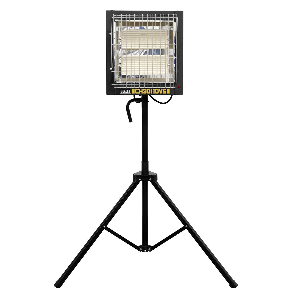 Sealey CH30110VS Ceramic Heater with Tripod Stand 1.2/2.4kW - 110V Sealey