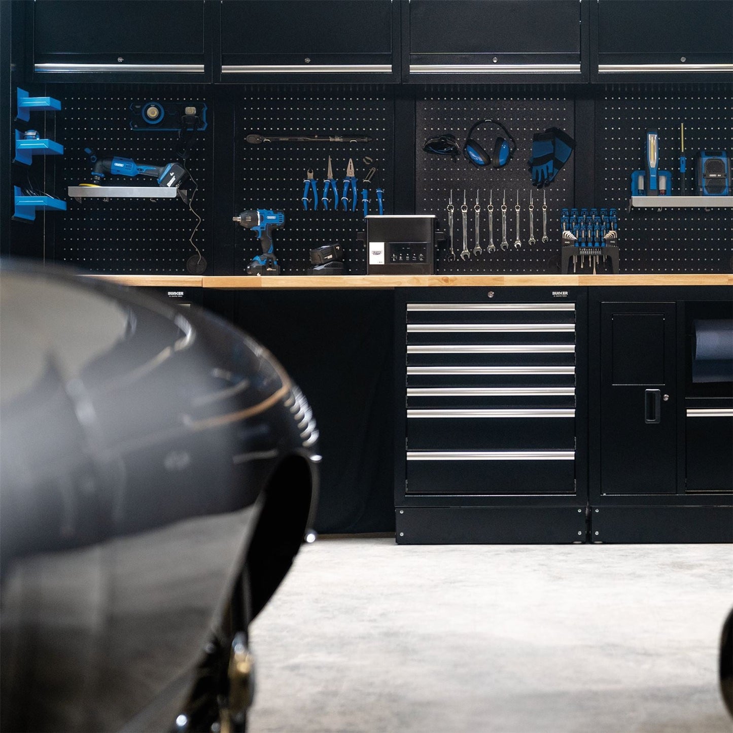 Draper 33192 BUNKER® Modular Hardwood Worktop 2040mm Draper