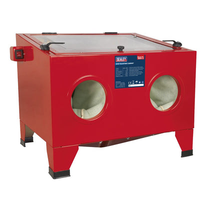 Sealey SB951 Shot Blast Cabinet with Gun 640 x 490 x 490mm Sealey