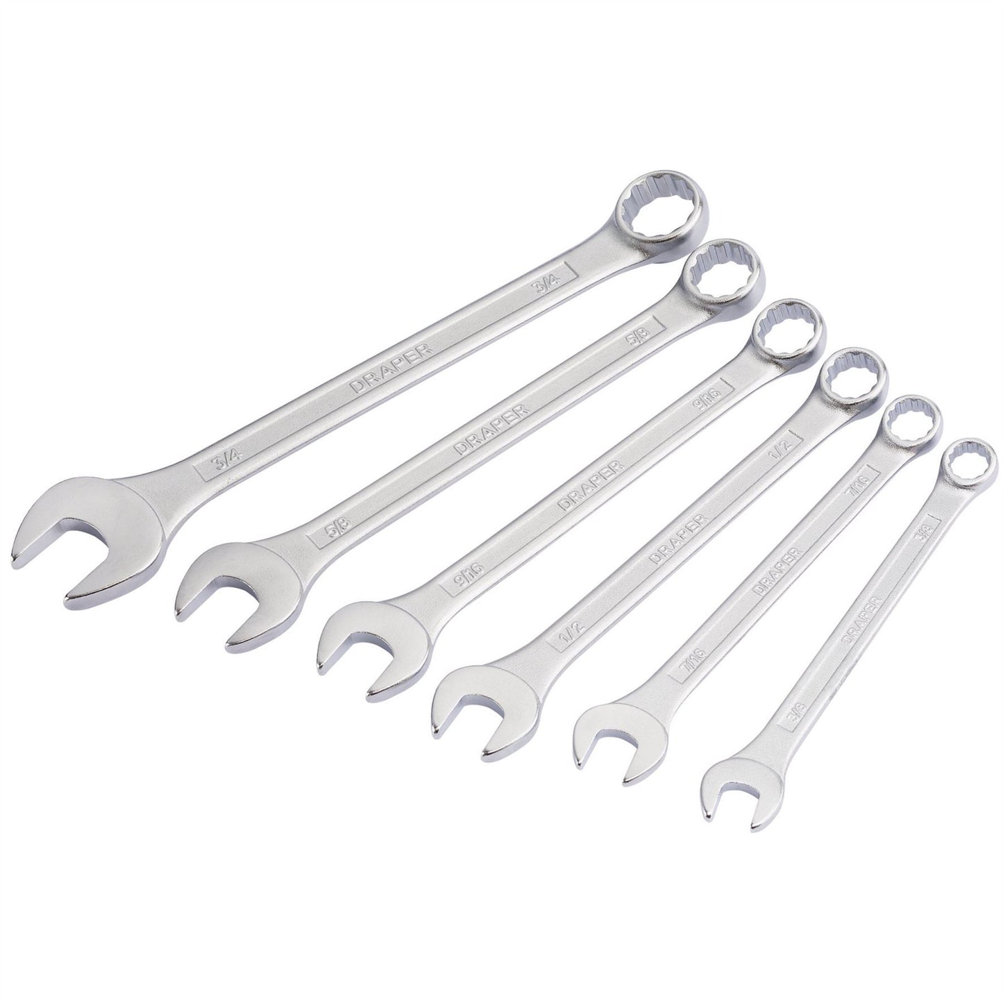 Draper 68480 Redline® AF Combination Spanner Set 6 Piece Draper