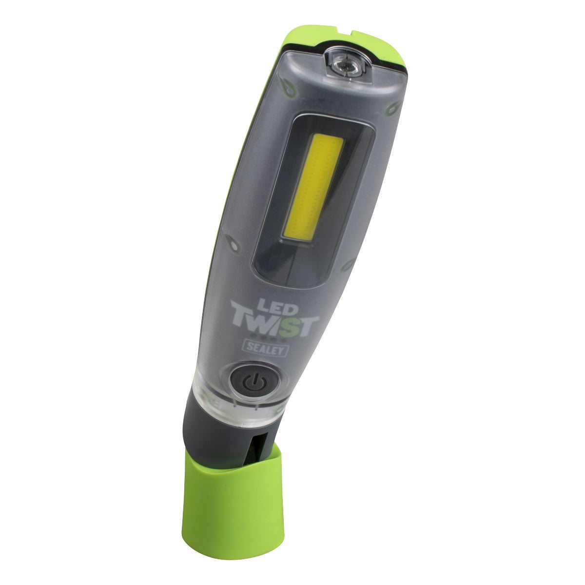Sealey LED2001G LED Twist Rechargeable Inspection Light Green Sealey
